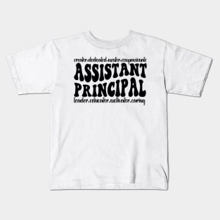 Assistant Principal School College Kids T-Shirt